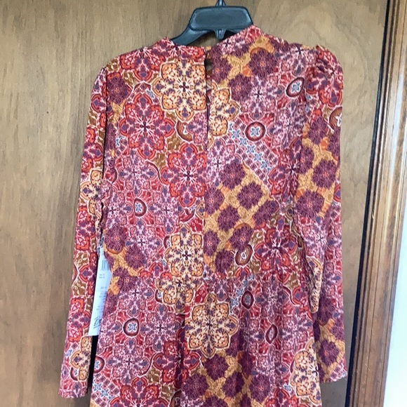 Relist10/9❌Emma & Michele boho floral print dress size M - Picture 14 of 17